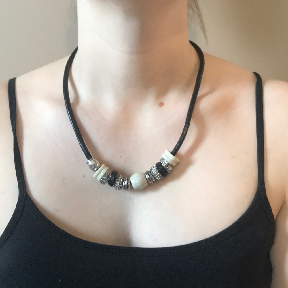 Beaded Statement Necklace